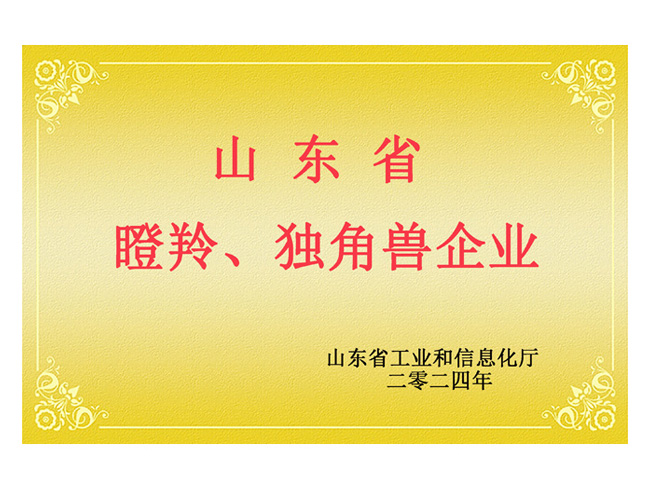 山東省瞪羚企業(yè)